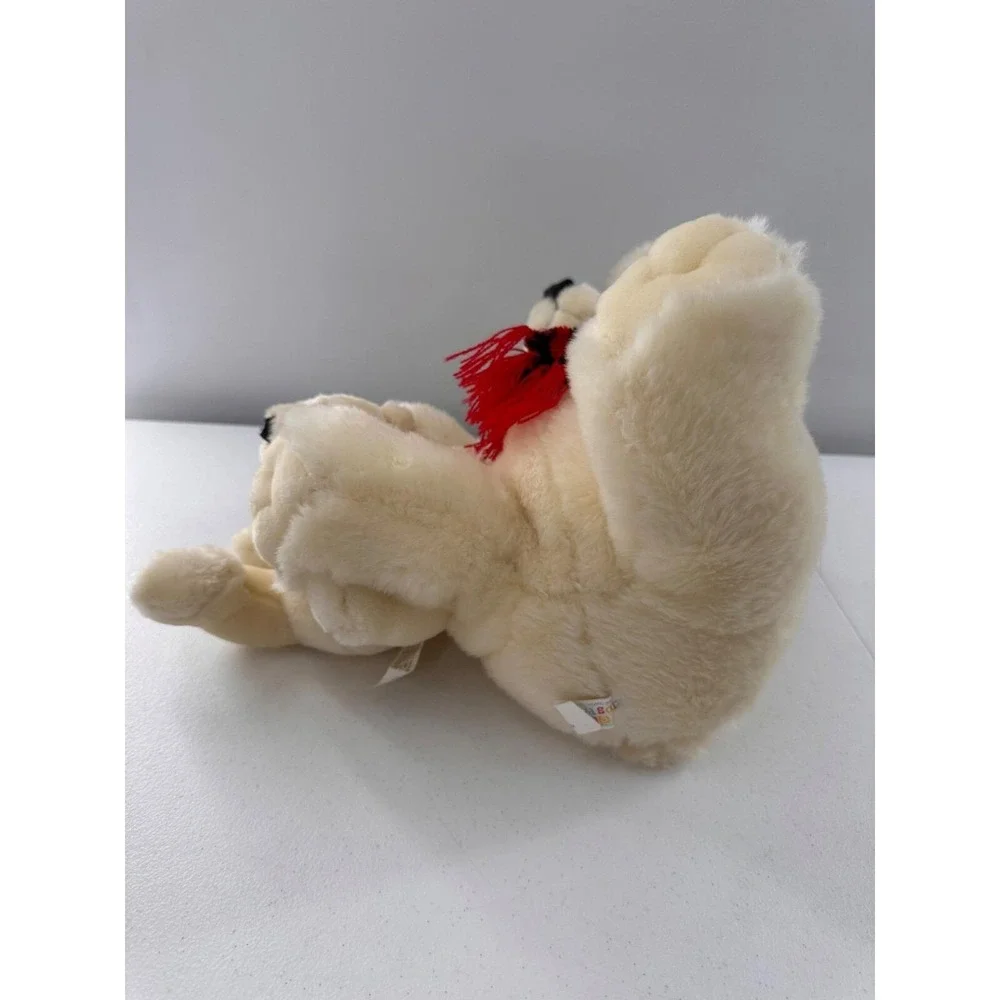 Kids Preferred Polar Bear Mama Baby Plush Set Scarf Hat Christmas 12